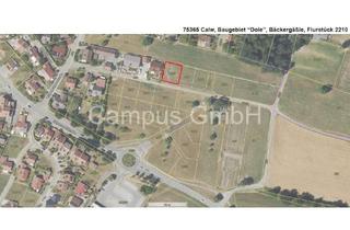 Grundstück zu kaufen in 75365 Calw, Baugrundstück in Calw