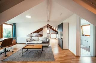 Immobilie mieten in Hubertusstraße, 86391 Stadtbergen, Möblierte Wohnung in Naturidyll – 42 m² pure Lebensqualität, ruhig und stadtnah