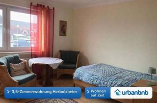 Immobilie mieten in Feldbergstraße, 79336 Herbolzheim, 3,5-Zimmer-Wohnung mit Wlan, TV, Küche, Dusche/WC, Waschmaschine und Balkon