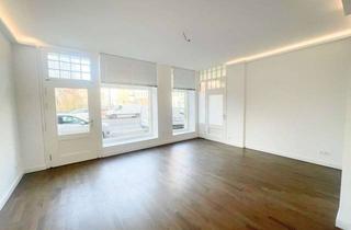 Geschäftslokal mieten in Georg-Schumann-Straße 219, 04159 Möckern, Stilvolles Ladenlokal in frequentierter Lage! - Dunkles Parkett - Fußbodenheizung - LED-Licht