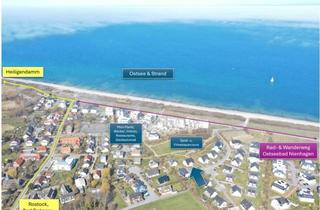 Wohnung kaufen in 18211 Börgerende, Ferien- & Zweitwohnsitz: 2 Balkone, Kamin, Stellplatz – nur 200 m zum Strand