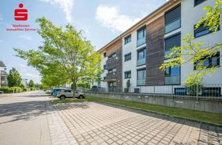 Wohnung kaufen in 85757 Karlsfeld, Bezugsfrei und energiesparend! Moderne, schwellenarme Gartenwohnung mit zwei Bädern u. Stellplätzen