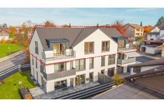 Wohnung kaufen in 87616 Marktoberdorf, Exklusiver Erstbezug: Großes Dachgeschoss mit Option auf zwei separate Wohnungen