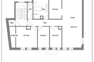 Wohnung kaufen in 71522 Backnang, Moderne Wohlfühloase mit solidem Altbauflair!