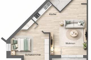 Wohnung kaufen in Käthe-Kollwitz-Weg, 71364 Winnenden, Attraktive, modernisierte 2-Zimmer-EG-Wohnung mit Terrasse, TG-Stellplatz & neuer Einbauküche...