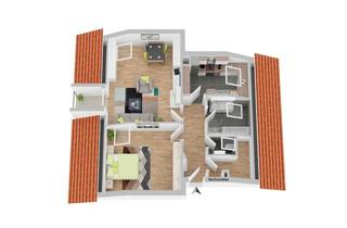 Wohnung mieten in 74343 Sachsenheim, Bahnhofsnähe 2-Zim.-Wohnung mit Einbauküche in Sachsenheim