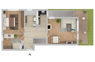 Wohnung mieten in 94227 Zwiesel, Schöne 3-Zimmer-Wohnung mit Terrasse und Hobbybereich