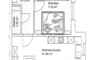 Wohnung mieten in Fehlheimer Straße 65, 64625 Bensheim, Wertige 2-Raum-Wohnung mit Einbauküche und Garten (2 Terrassen) in Bensheim