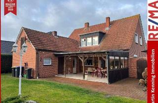 Einfamilienhaus kaufen in 26904 Börger, **Gepflegtes Einfamilienhaus mit großem Grundstück und solider Bauweise Grundstück & 2 Garagen**