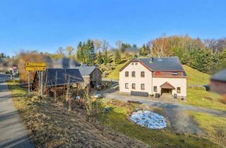 Einfamilienhaus kaufen in 01776 Hermsdorf, Freiraum und viel Natur für Familie und Projekte: Einfamilienhaus mit großem Grundstück und Scheune