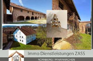 Haus kaufen in 84371 Triftern, Solider Vierseithof ( mit sanierten Wohnhaus, 2 Ställe, Stadl und großer PV-Anlage