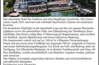 Gastronomiebetrieb mieten in 82335 Berg, Pächter/Betreiber gesucht - Strandhotel am Starnberger See