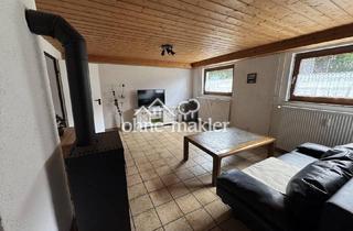 Wohnung kaufen in Metzinger Straße 97, 72581 Dettingen, Souterrainwohnung, große Wohnküche, innenliegender Gewölbekeller, möbliert, provisionsfrei