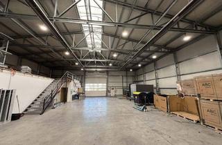 Gewerbeimmobilie kaufen in 23701 Eutin, Neuwertige Lagerhalle mit Bürotrakt im Gewerbegebiet von Eutin zu verkaufen