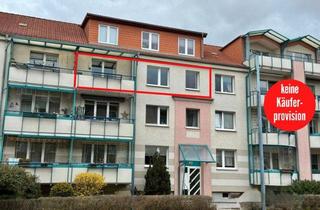 Wohnung kaufen in 17033 Neubrandenburg, HORN IMMOBILIEN++RESERVIERT! Neubrandenburg, 4-Raum Eigentumswohnung, modernisiert, EBK und Stellplatz -bezugsfrei-