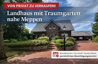 Einfamilienhaus kaufen in 49740 Haselünne, Haselünne - Landhaus mit Traumgarten nahe Meppen | 225 m² | Wintergarten