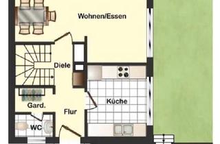 Einfamilienhaus kaufen in 42553 Velbert, Velbert - DHH in Velbert-Neviges Florastraße 161 m2 Wohnfläche, BJ 1972