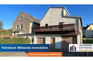 Haus kaufen in 09648 Mittweida, Mittweida - 2 Wohnhäuser mit 3 Wohnungen plus 200m² Werkstatträumen bei Mittweida