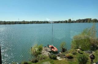 Einfamilienhaus kaufen in 89155 Erbach, Erbach - Exklusives Einfamilienhaus am See - mit eigenem Steg, keine Provi