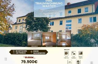 Wohnung kaufen in 09600 Oberschöna, Oberschöna - 3-Raum-Eigentumswohnung in zentraler Lage in Weißenborn
