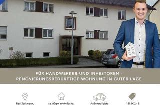 Wohnung kaufen in Uhlandstraße 27, 79713 Bad Säckingen, LFI | Für Handwerker u. Investoren - sanierungsbedürftige Wohnung in guter Lage von Bad Säckingen