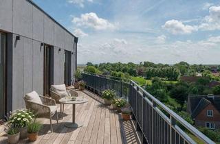 Penthouse kaufen in Tammensiel, 25849 Pellworm, Ein Penthouse mit 300 Grad Meer- und Inselblick