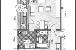 Wohnung mieten in 12305 Lichtenrade, Helle 2-Zimmer Wohnung mit Balkon MÖBLIERT in Berlin-Lichtenrade
