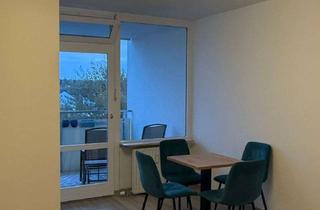 Wohnung mieten in Beethovenstr 11, 86356 Neusäß, Neu möbliertes 1- Zi- Apartment in Neusäß mit Südbalkon, voll ausgestattet, direkte Nähe zum UKA