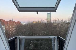 Wohnung mieten in Treptower Straße 94, 12059 Neukölln, 2-Zi.-Dachtraum, Atelierfenster und viele Highlights, Eichendielen, chices Bad, Dachterrasse!