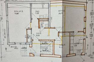 Wohnung mieten in Hanfgraben, 64521 Groß-Gerau, 3 Zimmer Erdgeschosswohnung in Groß-Gerau mit Gartenmitbenutzung