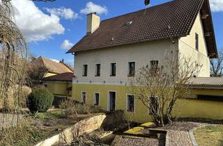 Haus kaufen in 67229 Großkarlbach, Außergewöhnliches Wohnhaus in ehemaliger Mühle mit Pool, großem Garten und Bachlauf – provisionsfrei