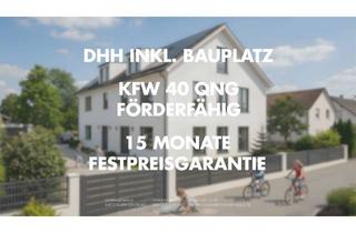 Doppelhaushälfte kaufen in 86199 Bergheim, Neubau-Doppelhaushälfte Neubergheim | ruhige Bestlage, Natur & Anbindung | KfW40 QNG | Preisgarantie