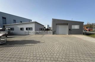 Gewerbeimmobilie kaufen in 79427 Eschbach, Arbeiten und Wohnen perfekt kombiniert – Produktionshalle mit Betriebsleiterhaus & Pool