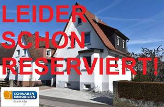 Anlageobjekt in 89129 Langenau, KLEIN, ABER MEIN: Renoviertes, freistehendes Haus mit schönem Garten in Langenaus Mitte zu verkaufen