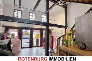 Gewerbeimmobilie kaufen in 36251 Bad Hersfeld, Saniertes Stadthaus mit Galerie und Garten – für Gewerbe oder Umnutzung zum Wohnen im Loft in Bad He