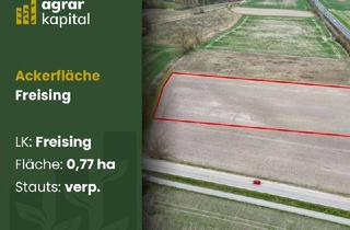 Gewerbeimmobilie kaufen in 85354 Freising, AgrarKapital: Landwirtschaftliche Fläche in Freising/Attaching 0,77 ha