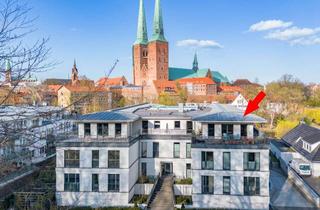 Penthouse kaufen in 23560 Lübeck, Penthouse im "Kleinen Heimathafen" Wohnen direkt an der Trave