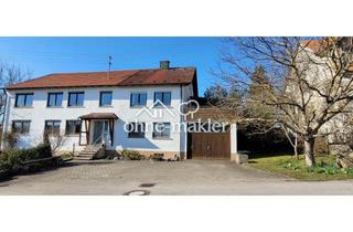 Haus kaufen in 72813 Würtingen, Großzügiges Zweifamilienhaus: ländliches Wohnen mit viel Ausbaupotenzial & Stadtnähe