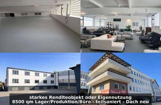 Gewerbeimmobilie kaufen in 96279 Weidhausen, Lagerhalle oder Produktion mit Büro - 2024 & 2025 große Flächen saniert & neues Dach