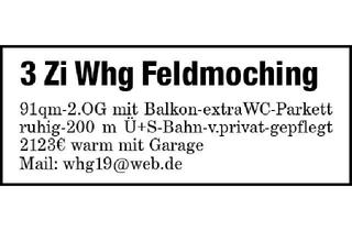 Wohnung mieten in 80995 München, Helle 3 Zi Whg / Balkon von privat