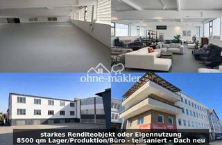 Gewerbeimmobilie kaufen in Schützenstr., 96279 Weidhausen, Lagerhalle oder Produktion mit Büro - 2024 & 2025 große Flächen saniert & neues Dach