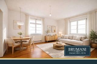 Wohnung kaufen in 76185 Karlsruhe, Karlsruhe - BRUMANI | Charmante Altbauwohnung mit Dielen, hohen Decken & viel Licht in Weststadt