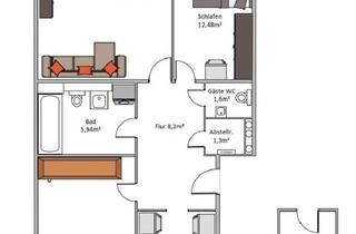 Wohnung kaufen in 22045 Hamburg, Hamburg - 3-Zimmer-Wohnung im EG mit Garten provisionsfrei von privat
