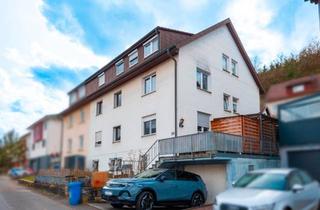 Wohnung kaufen in 97980 Bad Mergentheim, Bad Mergentheim - Vermietete 3-Zi.-Dachgeschosswohnung in Bad Mergentheim