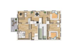 Wohnung mieten in Königstraße 35, 57334 Bad Laasphe, Erstbezug nach Sanierung 4-Zimmer-Wohnung mit historischem Charme & moderner Ausstattung