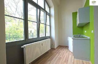 Wohnung mieten in Leipziger Str. 2 A, 01097 Leipziger Vorstadt, Helles Apartment mit riesigem Fenster