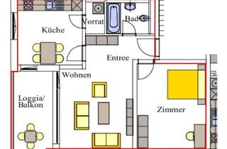 Wohnung mieten in Hoppestraße 11, 93049 Westenviertel, Ihr neues Zuhause: 2-Zimmer-Wohnung im begehrten Westenviertel