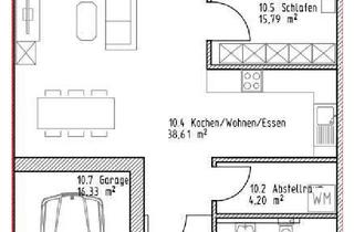 Wohnung mieten in Krankenhausstraße 12, 84085 Langquaid, 2-Zimmer Erdgeschosswohnung in Langquaid mit Garage
