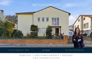 Haus kaufen in 65795 Hattersheim, 2 Familienhaus mit schönem Gartengrundstück, guter Aufteilung und Partykeller