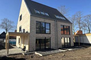 Haus mieten in Grevener Str. 152, 48291 Telgte, Modern wohnen, effizient leben, Neubau-Doppelhaushälfte mit Carport und Stellplatz